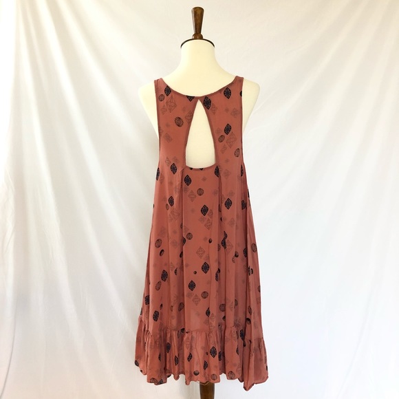 Free People Mauve Flowy Dress - Picture 3 of 5